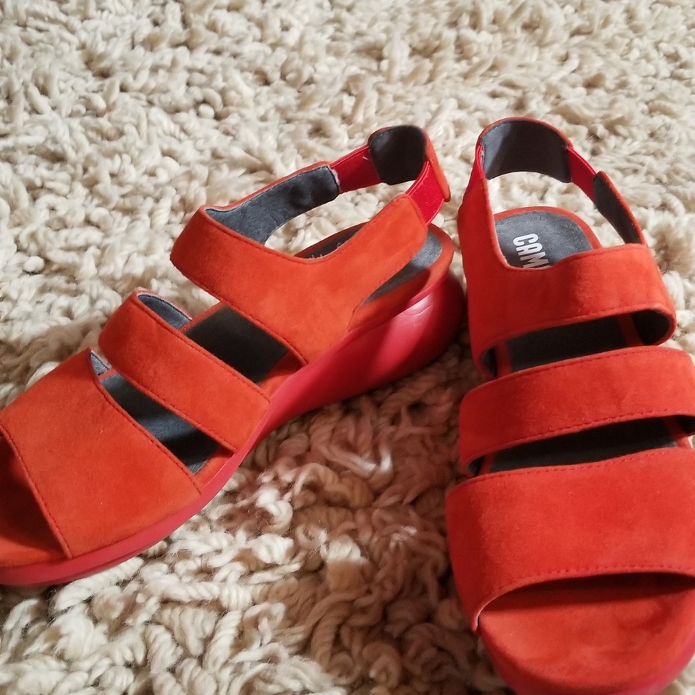 Bright and beautiful Camper Sandals